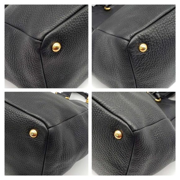 100% Authentic Prada Black Shoulder Bag - Picture 9 of 16